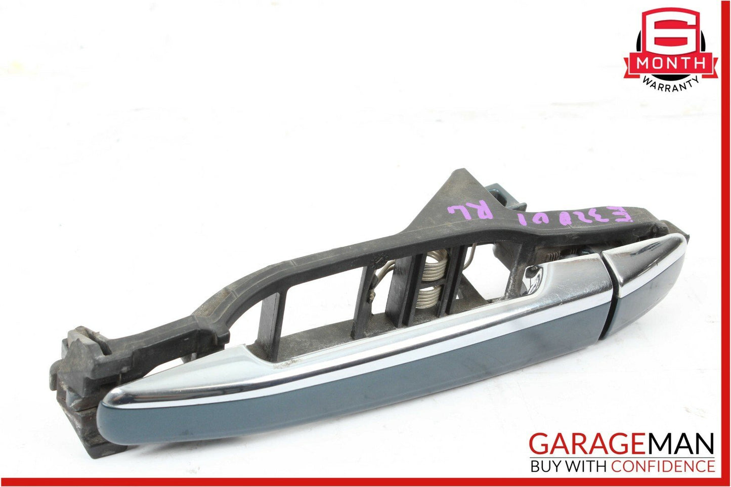 98-02 Mercedes W210 E430 E320 Rear Left Driver Side Exterior Door Handle Green