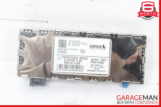 10-17 Mercedes W207 E350 C250 C300 Sirius Satellite Radio Receiver Module Unit