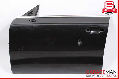 12-18 Audi A7 Front Left Driver Side Door Shell Panel Black OEM