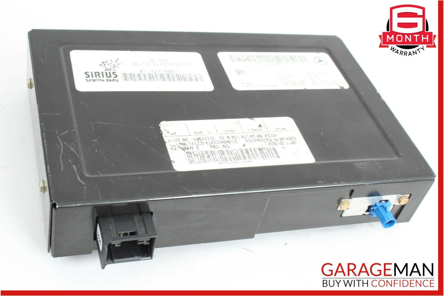 07-09 Mercedes W221 S550 CL550 Sirius Satellite Radio Module Receiver OEM