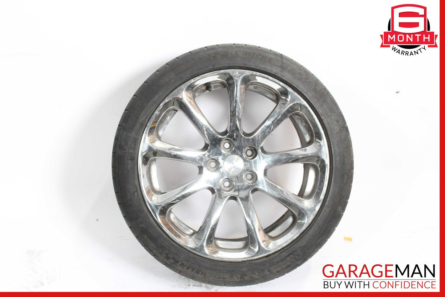 08-10 Maserati Quattroporte Rear Wheel Tire Rim 19" OEM