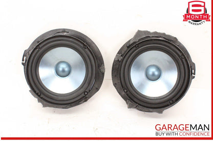 07-09 Mercedes W211 E350 Front Left & Right Door Audio Sound Speakers Set of 2