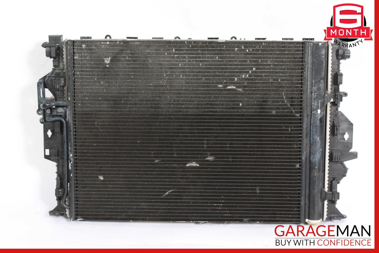 12-15 Land Rover Range Rover Evoque L538 Engine Cooling Radiator AC Condenser