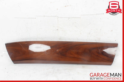03-13 Maserati Quattroporte M139 Rear Right Side Door Panel Trim Panel Wood OEM