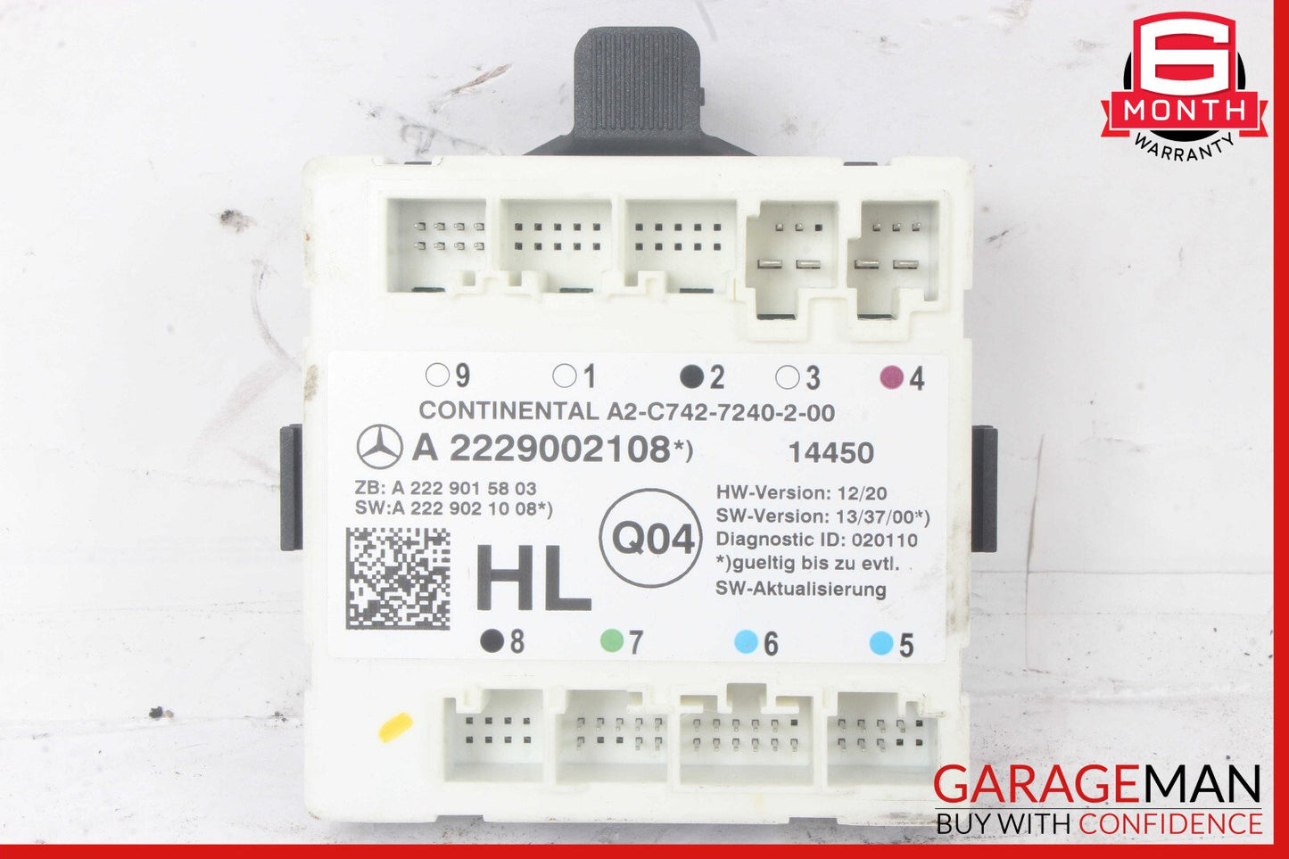 15-18 Mercedes W205 C300 C400 Rear Left Side Door Control Module Unit OEM