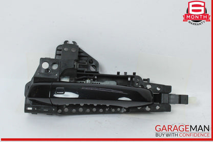 17-24 Audi Q7 Rear Left Driver Side Exterior Door Handle Black 4M0837885 OEM