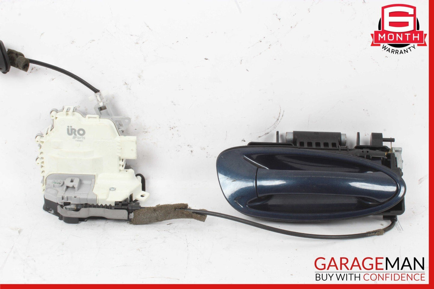 10-16 Porsche Panamera 970 Front Right Exterior Door Handle w/ Lock Actuator Set