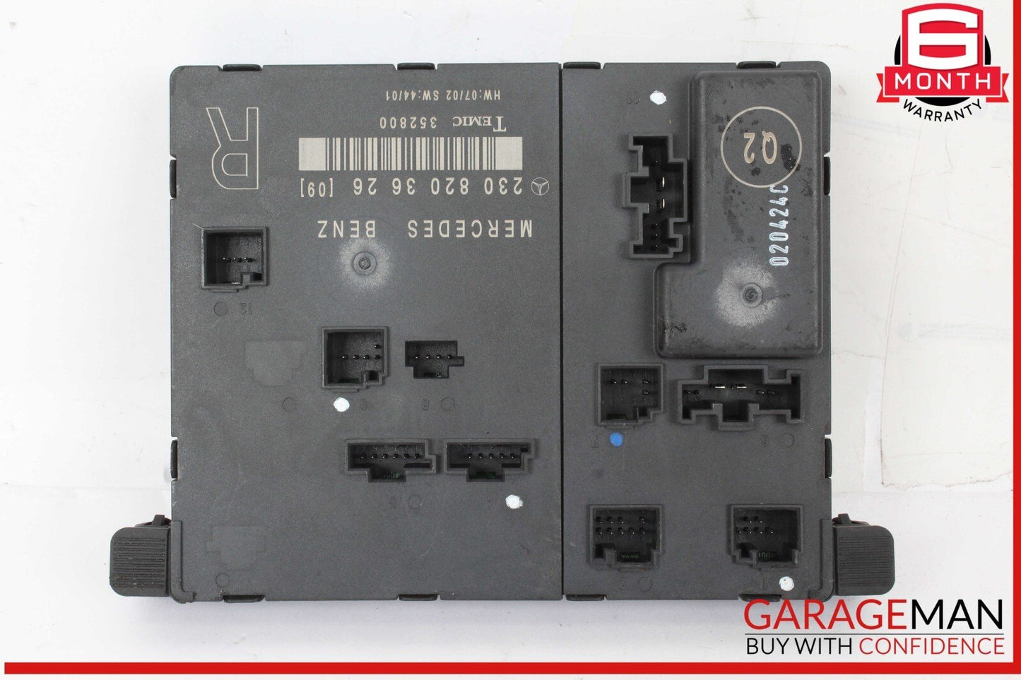 03-12 Mercedes R230 SL500 SL55 SL600 Front Right Side Door Control Module OEM