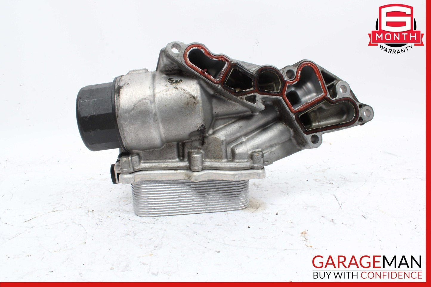 05-13 Mercedes W164 ML350 E350 M272 Engine Oil Filter Cooler Housing 2721800410
