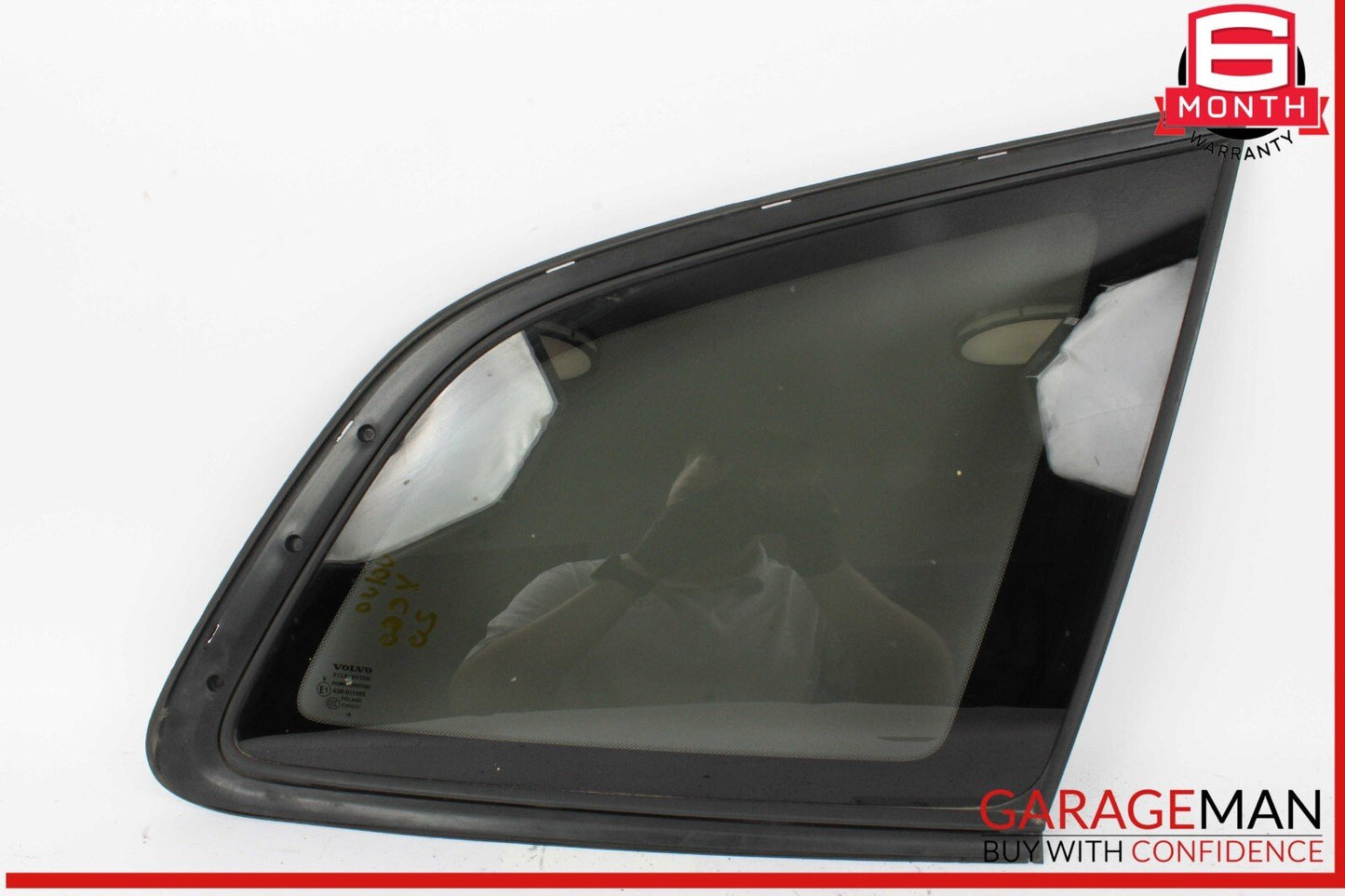18-25 Volvo XC60 Rear Right Passenger Side Quarter Window Glass OEM