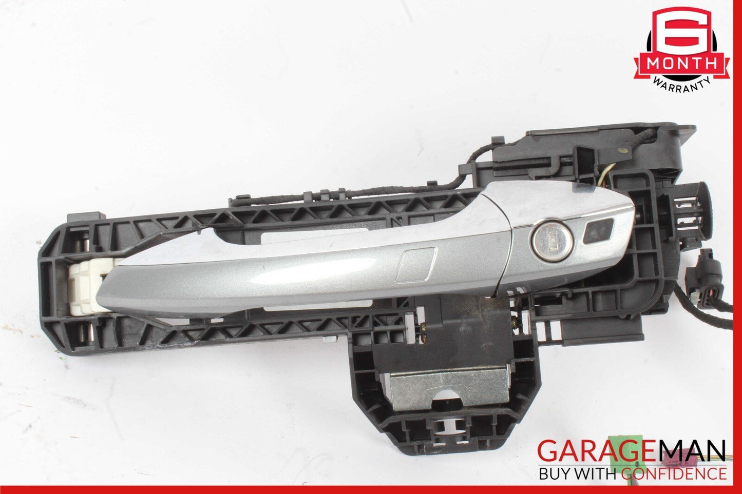 12-20 Mercedes R172 SLK250 SLC300 Left Exterior Door Handle Keyless Go Silver