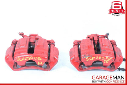 05-11 Mercedes R171 SLK280 Front Right & Left Side Brake Caliper Calipers Set