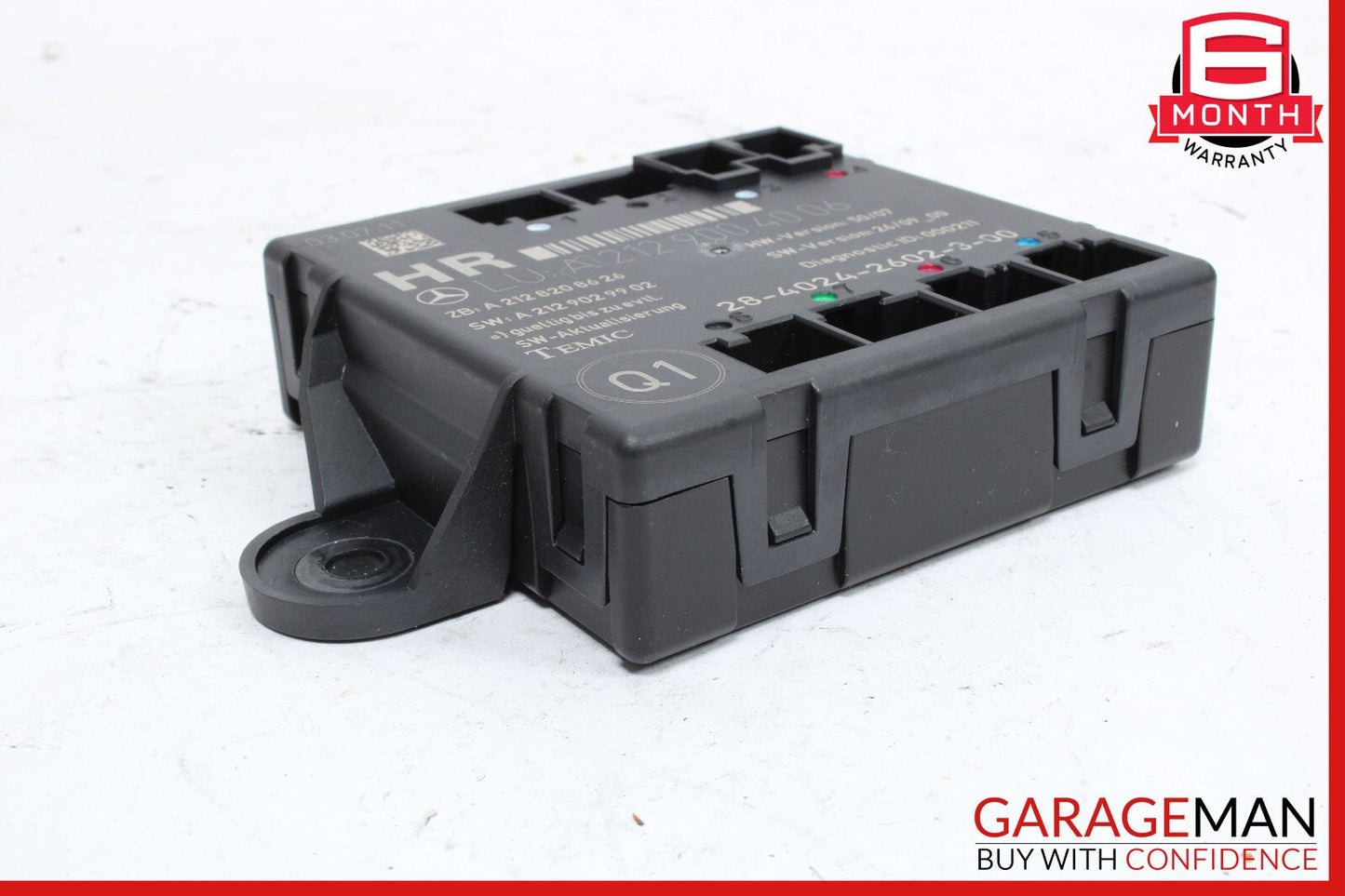 08-18 Mercedes X204 GLK350 C300 C350 Rear Right Side Door Control Module OEM