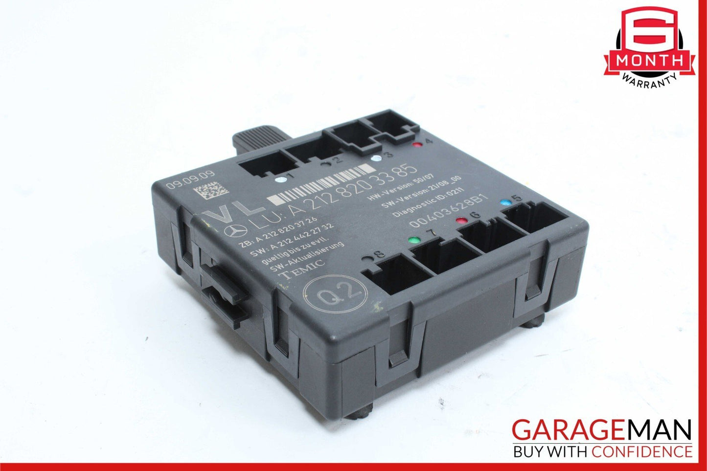 08-18 Mercedes W212 E350 SLK350 E400 Front Left Side Door Control Module OEM