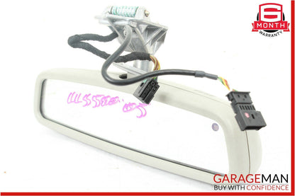 06-11 Mercedes W219 CLS500 Interior Top Upper Rear View Mirror Auto Dimming Grey