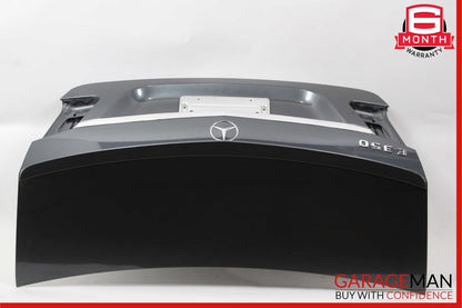 10-16 Mercedes W212 E350 Sedan Rear Trunk Lid Deck Shell Panel Tenorite Gray OEM