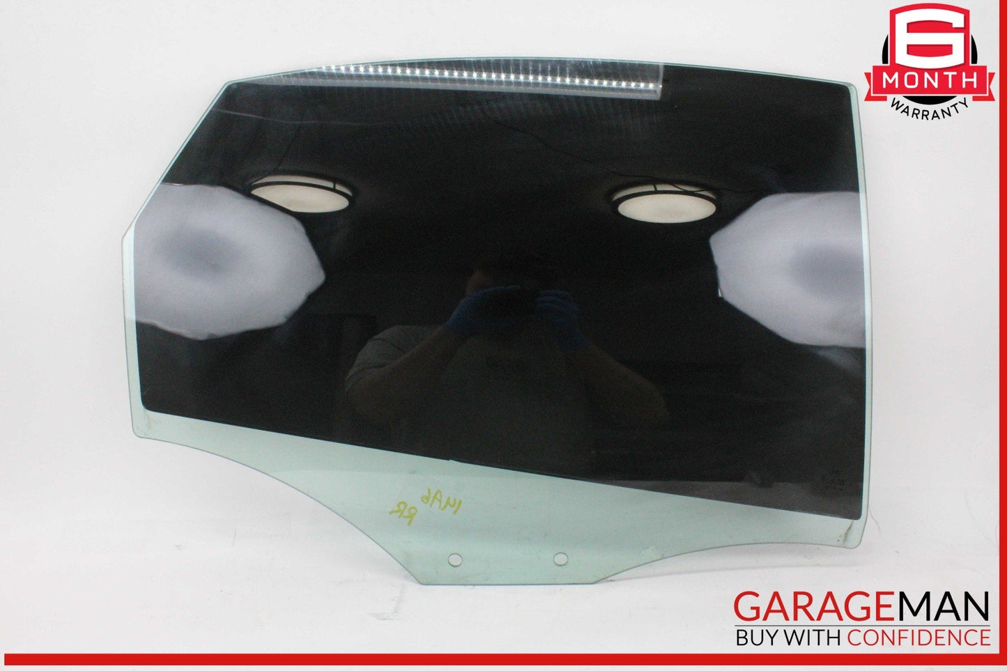 12-18 Audi A6 S6 Rear Right Passenger Side Door Window Glass OEM