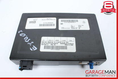 03-09 Mercedes W211 E350 E63 AMG Sirius Satellite Radio Receiver Module Unit