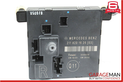 03-06 Mercedes W211 E350 E500 Rear Right Passenger Side Door Control Module OEM