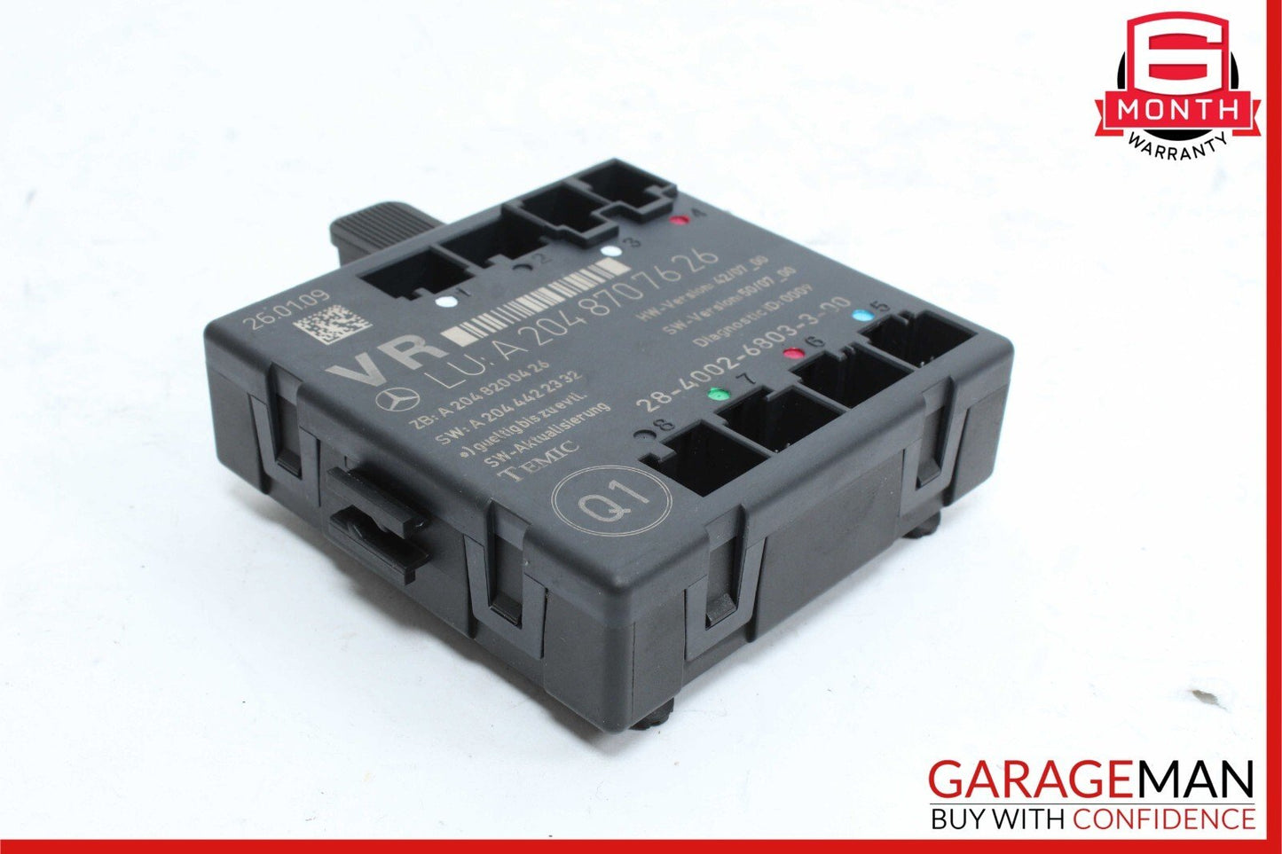08-18 Mercedes W204 C63 AMG Front Right Side Door Control Module OEM