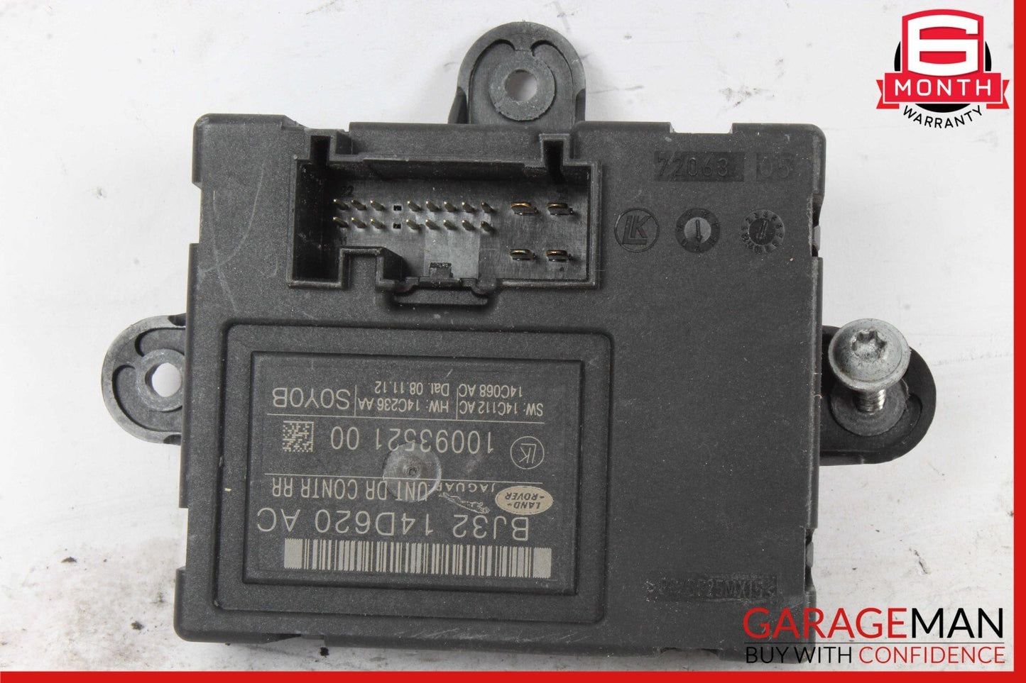 12-13 Range Rover Evoque L538 Rear Right / Left Side Door Control Module OEM