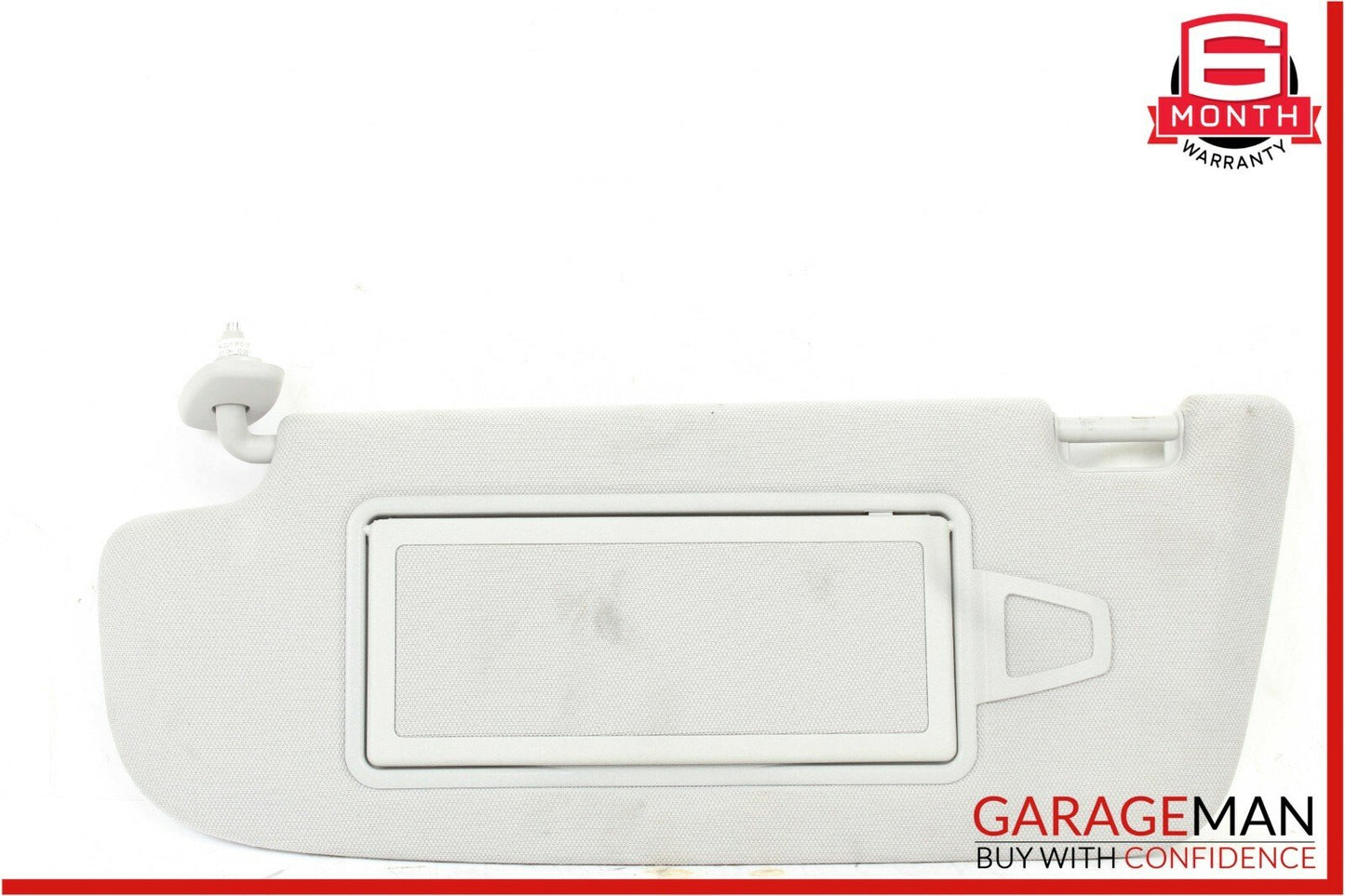 07-13 Mercedes W221 S550 Sun Visor Sunvisor Shade Cover Left Driver Side Gray