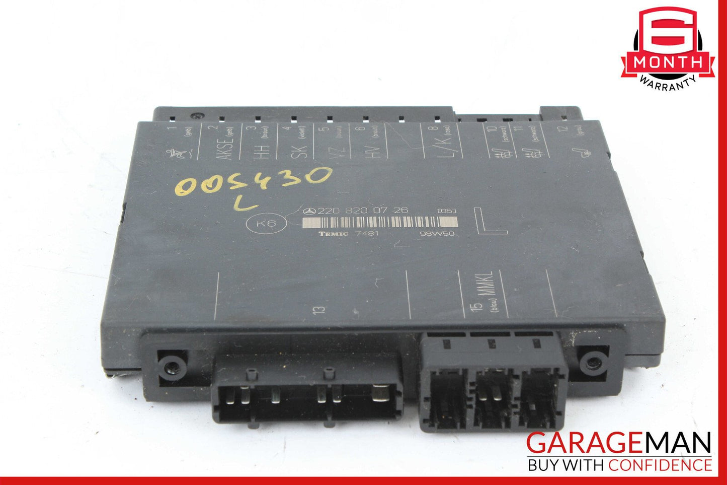 00-06 Mercedes W220 S430 S55 AMG Front Left Side Seat Control Module Unit OEM