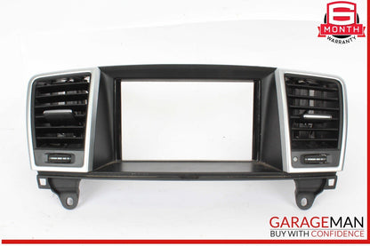 12-16 Mercedes X166 GL450 ML400 Dash Dashboard Center A/C Air Bezel Trim OEM