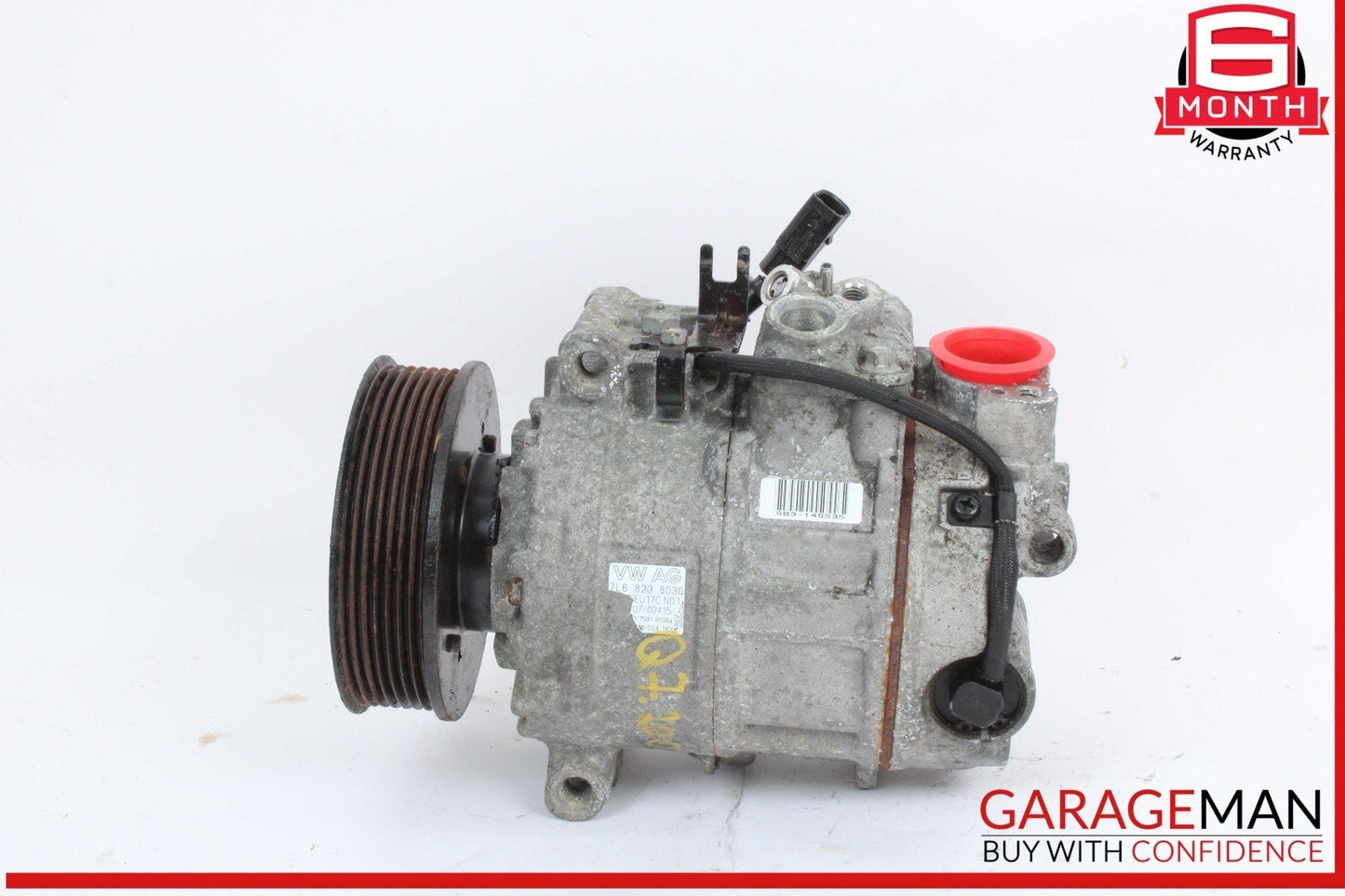 07-09 Audi Q7 AC A/C Air Conditioning Compressor 7L6820803G OEM