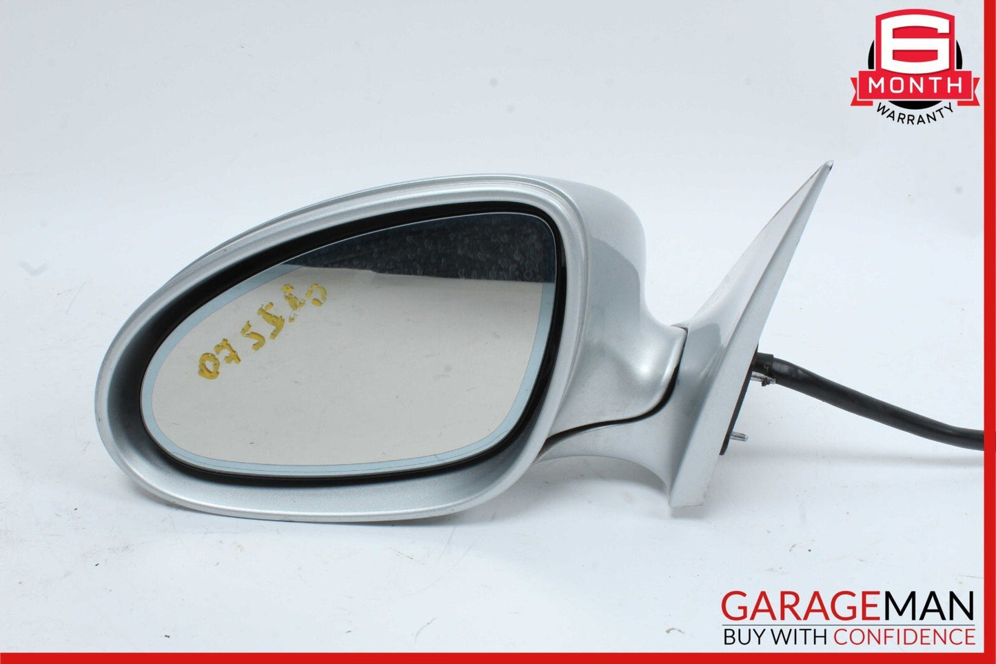 07-09 Mercedes W221 S550 Front Left Driver Side Mirror Door Rear View Silver OEM