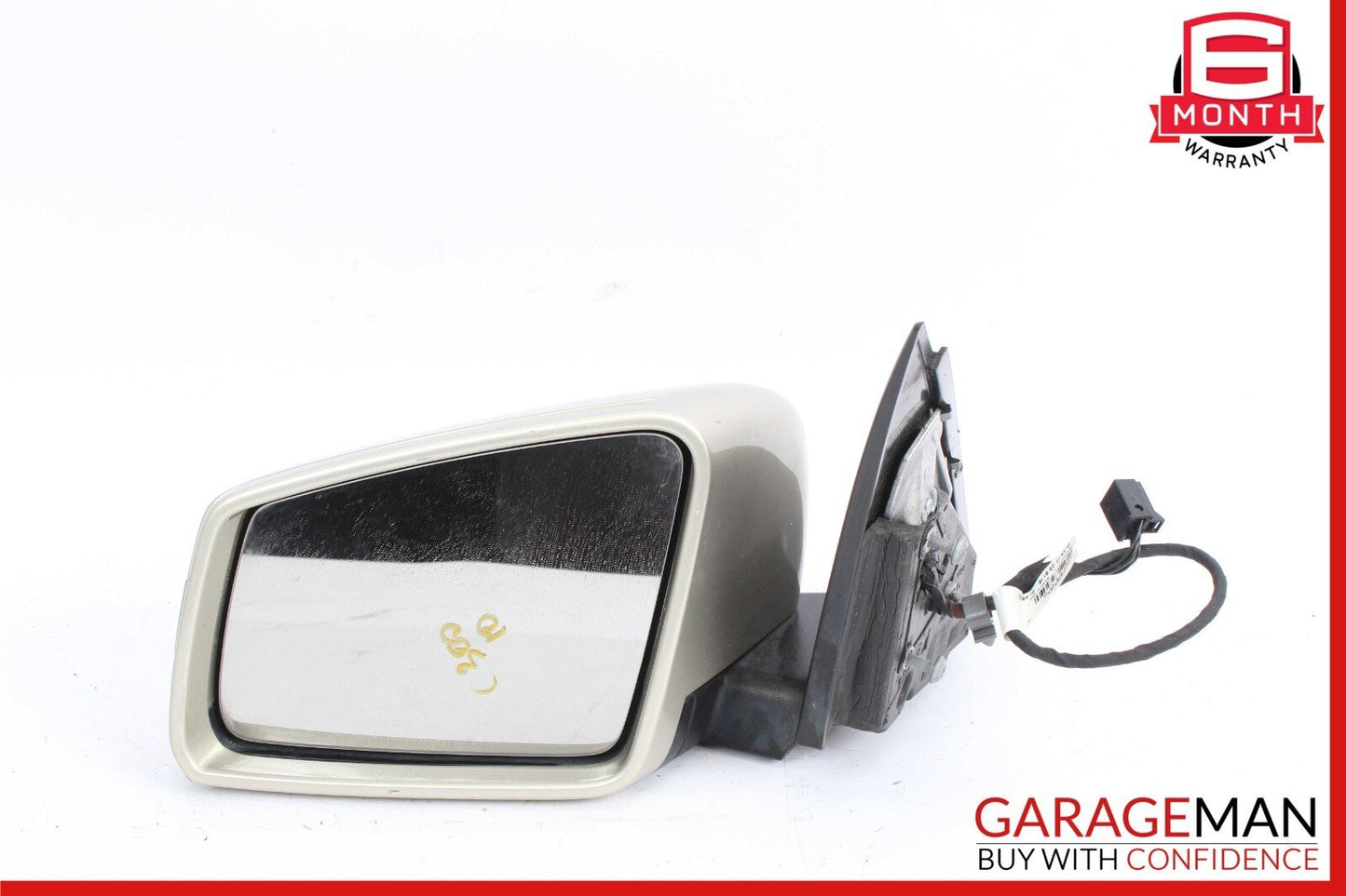10-11 Mercedes W204 C300 C350 Front Left Driver Side Rear View Door Mirror OEM