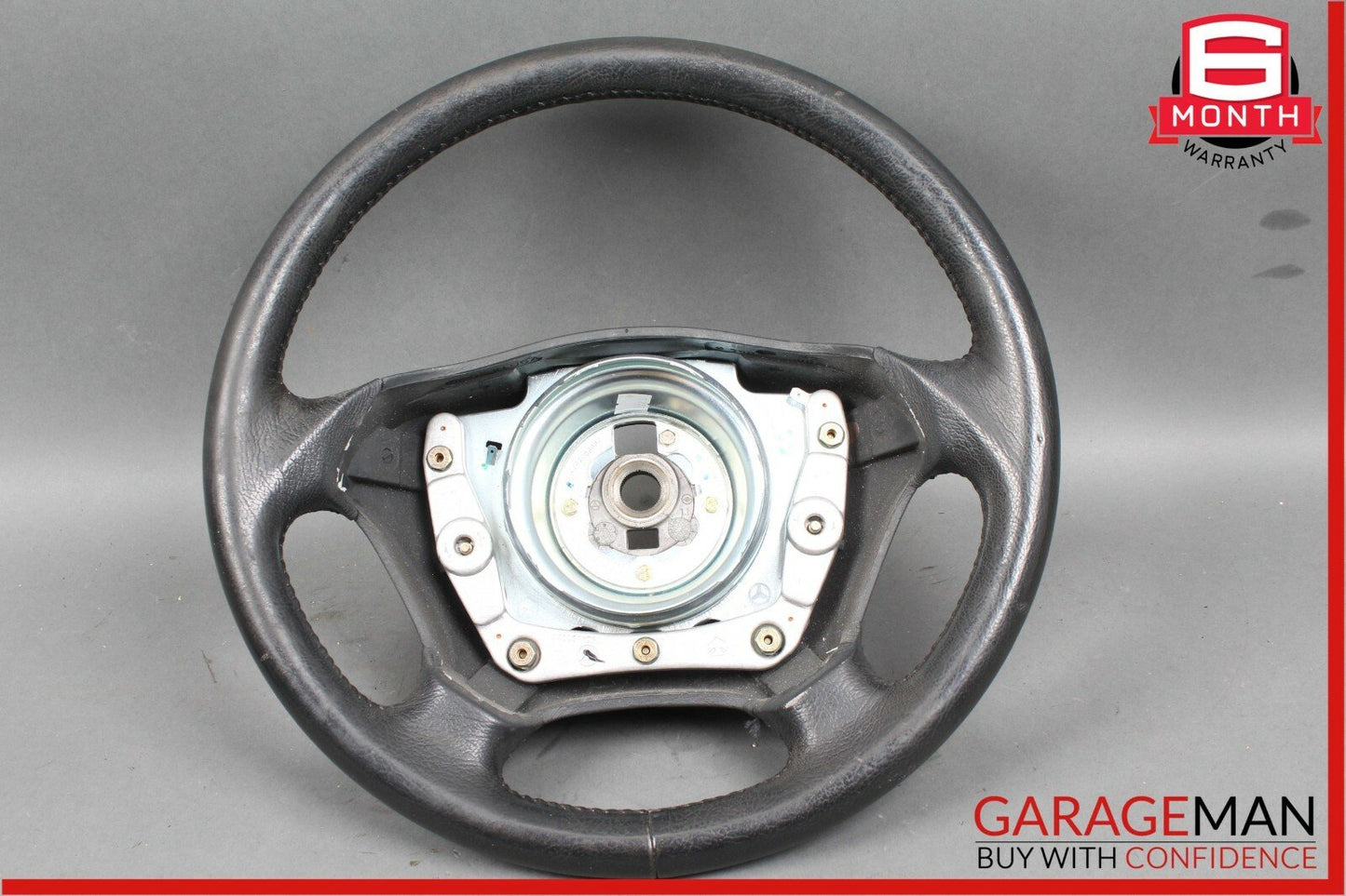 98-05 Mercedes W163 ML500 ML320 ML55 AMG 4 Spoke Driver Steering Wheel Black OEM
