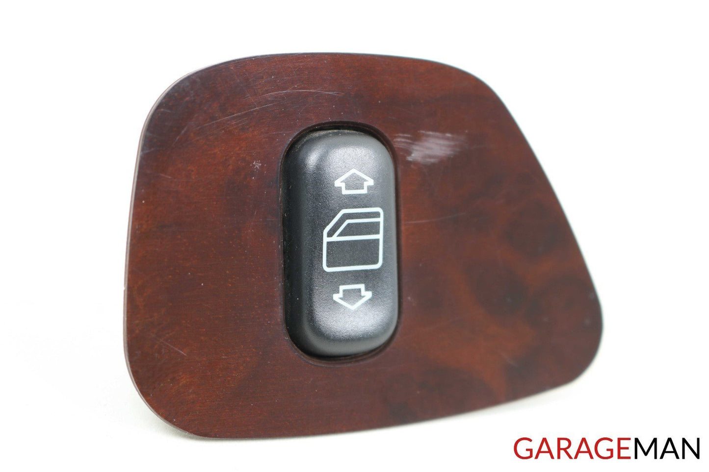96-99 Mercedes W210 E300 E420 Rear Right Passenger Side Window Switch Trim Wood