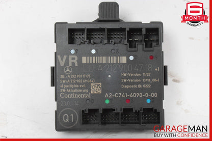 08-18 Mercedes W218 CLS550 C300 SLK250 Front Right Side Door Control Module Unit