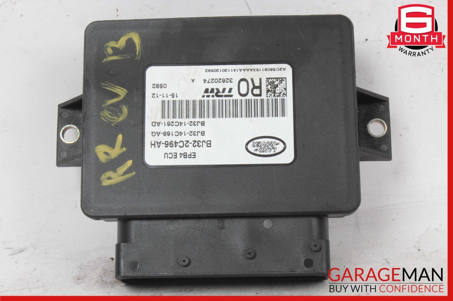 12-13 Range Rover Evoque L538 Parking Brake Control Module Unit BJ32-2C496-AH