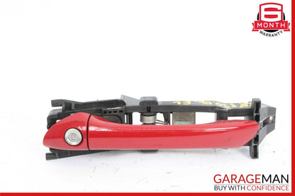 05-11 Mercedes R171 SLK350 Front Left Driver Side Exterior Door Handle Red OEM