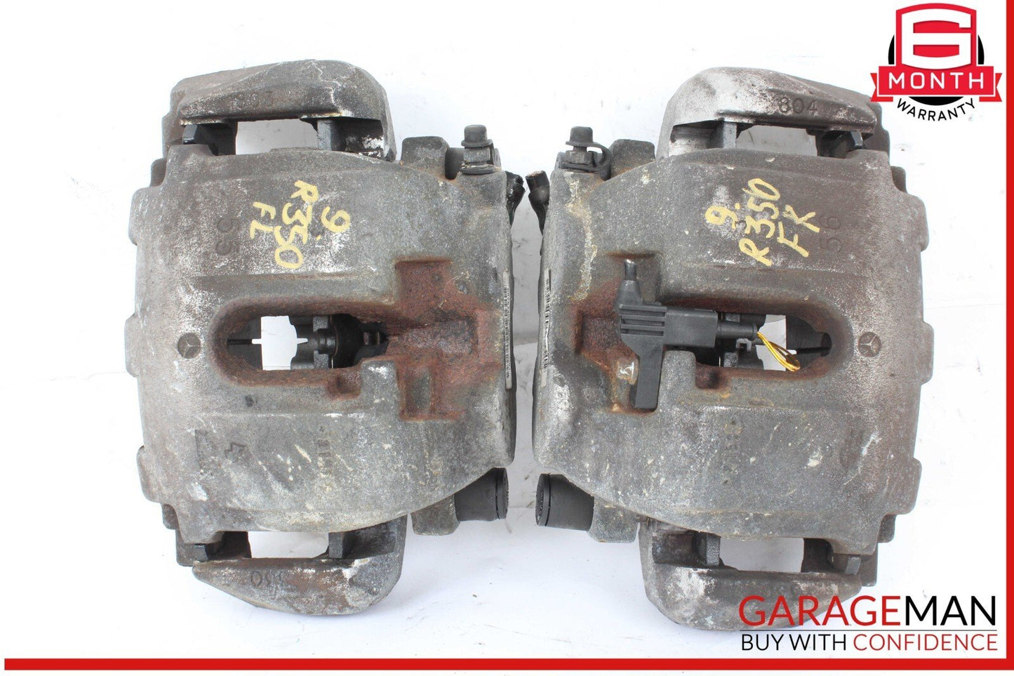 06-13 Mercedes W251 R350 4MATIC Front Right & Left Brake Caliper Calipers Set