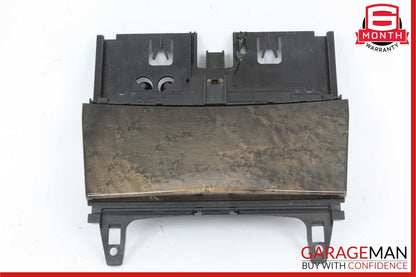 08-17 Mercedes W204 C350 Center Console Ashtray Ash Tray Compartment Wood OEM