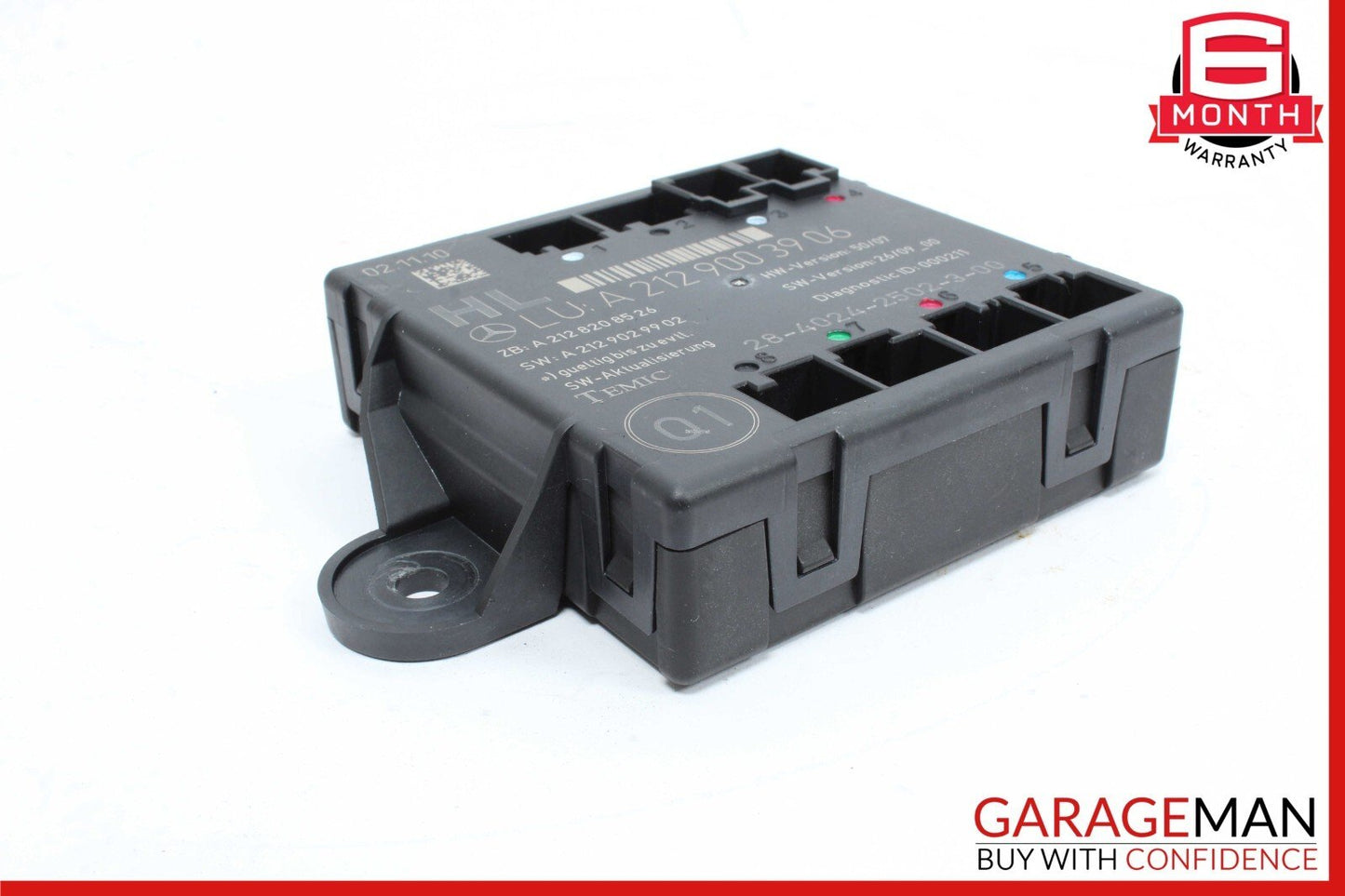 08-18 Mercedes W212 E350 C350 CLS550 Rear Left Side Door Control Module OEM
