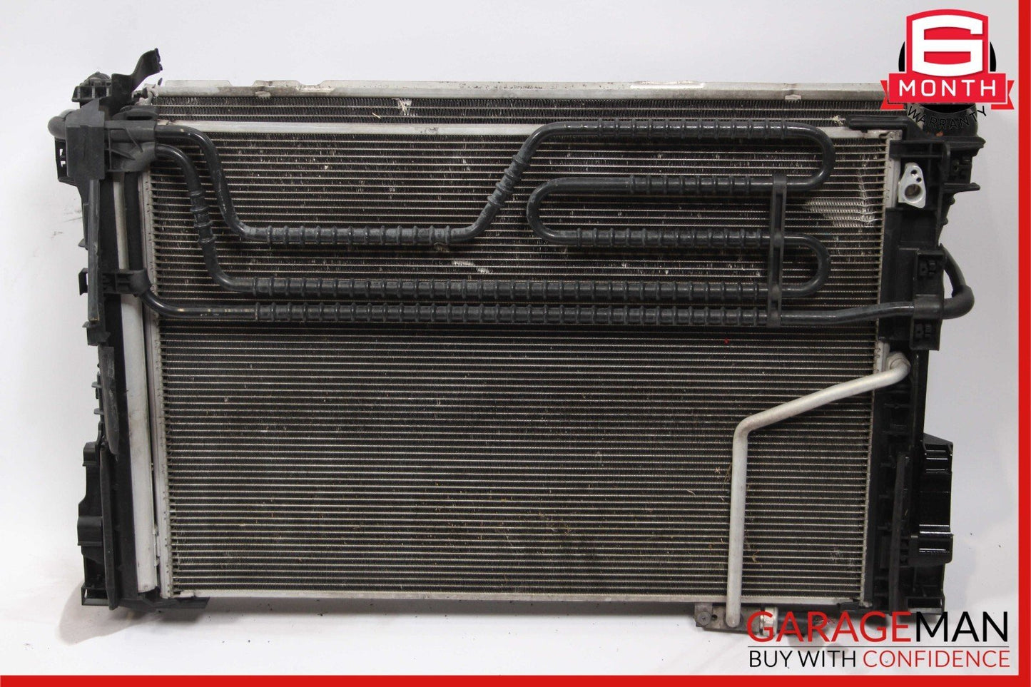 08-15 Mercedes SLK250 C250 Engine Radiator AC A/C Air Condenser Oil Cooler Assy