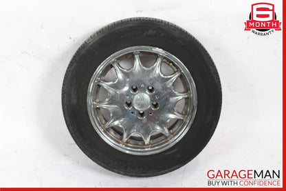 90-02 Mercedes R129 SL320 SL500 SL600 8 x 16 R16 Wheel Tire Rim Chrome OEM