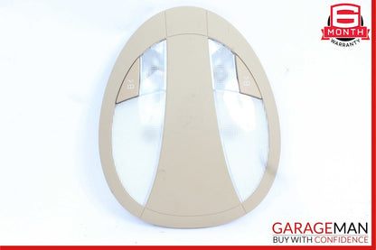07-09 Mercedes W211 E350 E500 E63 AMG Rear Overhead Dome Light Reading Map Brown
