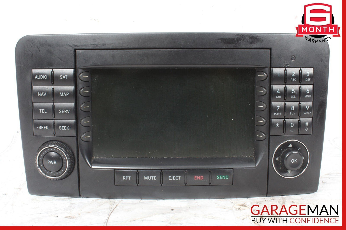 06-08 Mercedes W164 ML500 Comand Head Unit Headunit Navigation Radio CD Player
