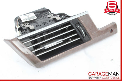 10-13 Mercedes W212 E350 E400 Dashboard Dash AC A/C Air Vent Left Trim Wood OEM