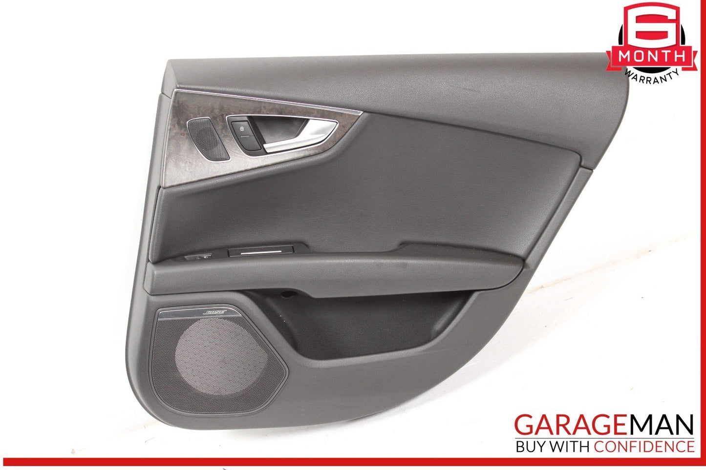 12-18 Audi A7 Rear Right Passenger Side Interior Door Panel Trim Cover OEM