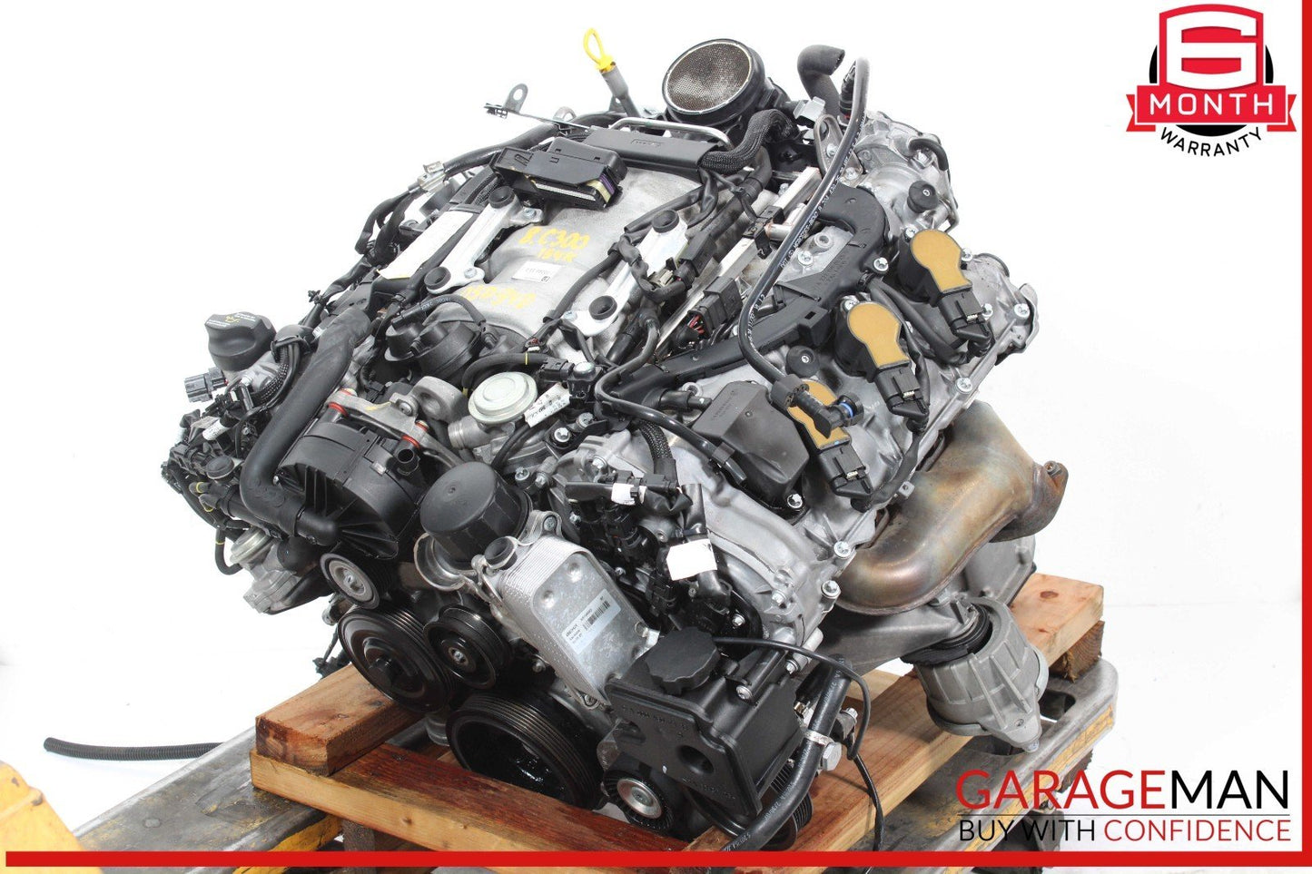 08-11 Mercedes W204 C300 3.0L V6 RWD Engine Motor Block Assembly 154k