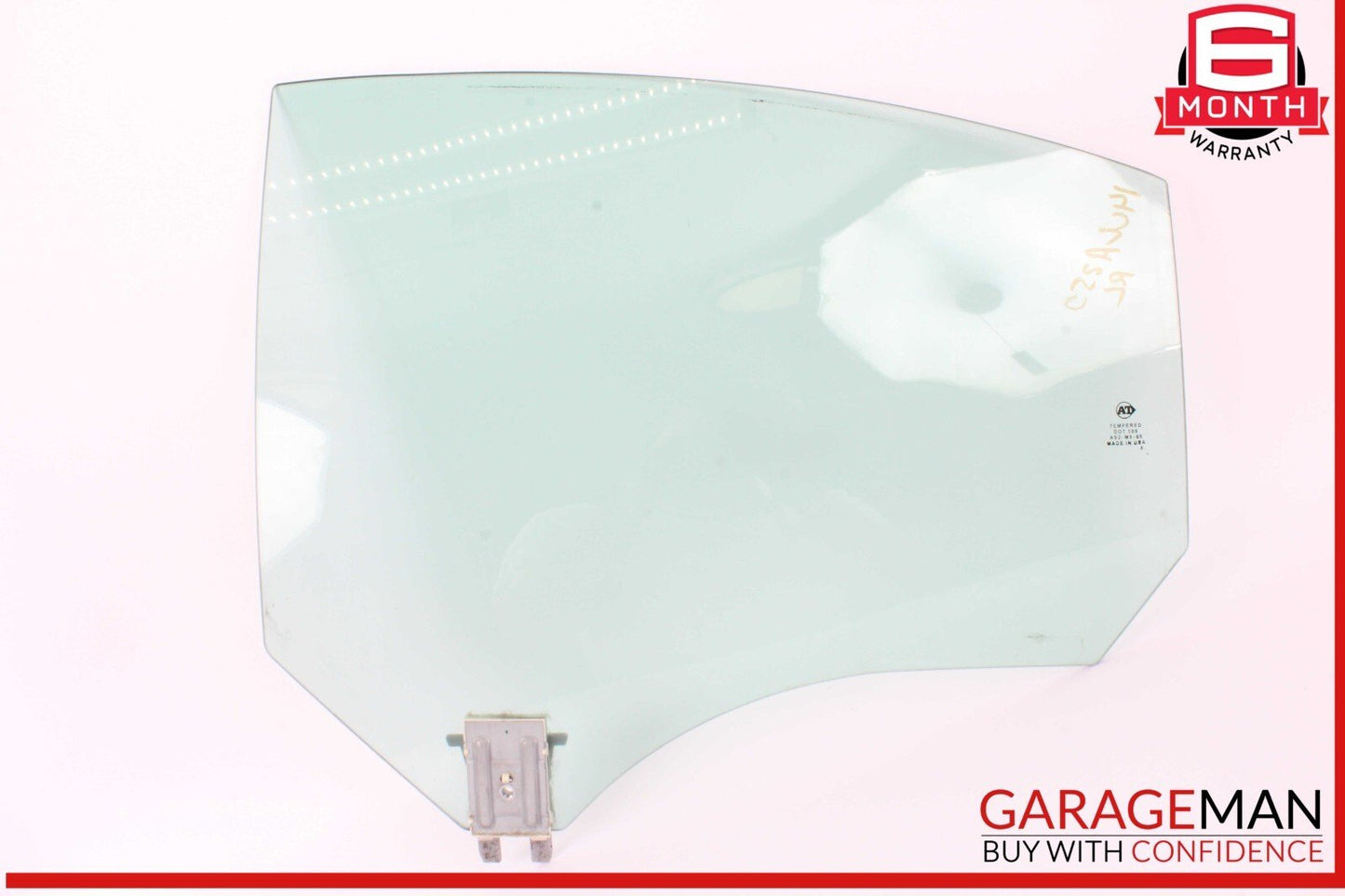 14-18 Mercedes W117 CLA250 Rear Left Driver Side Door Window Glass OEM