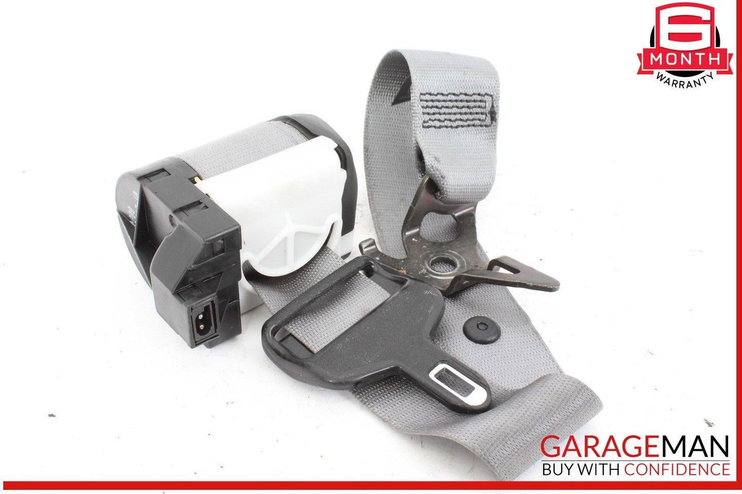 92-95 Mercedes W140 500SEL Rear Left Side Seatbelt Seat Belt Retractor Grey OEM
