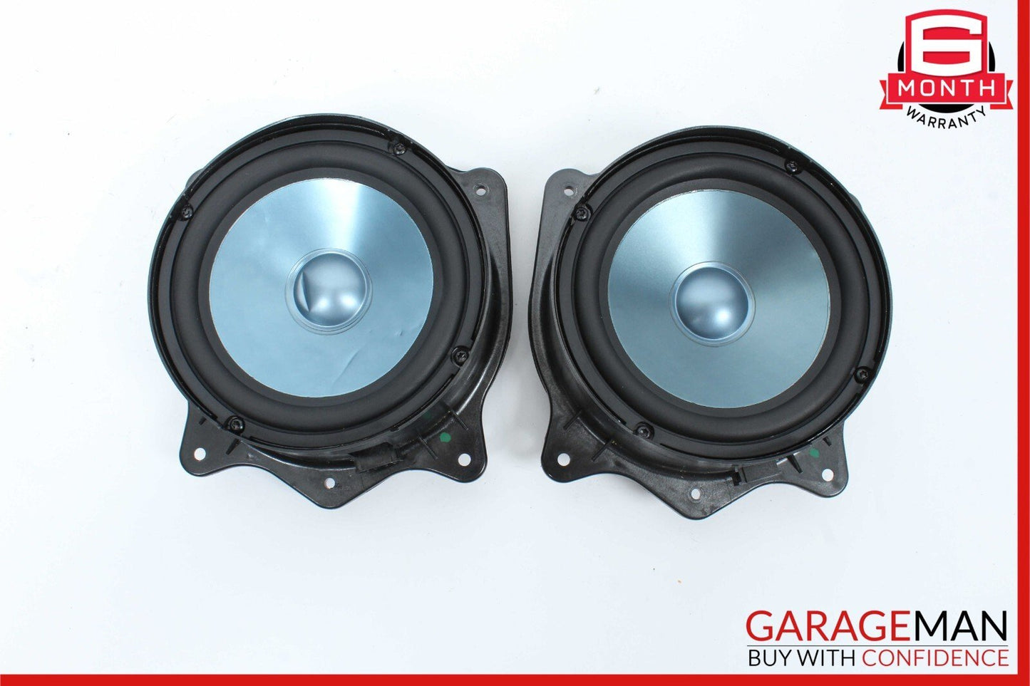 07-09 Mercedes W221 S550 Rear Left & Right Door Audio Sound Speaker Set of 2 OEM