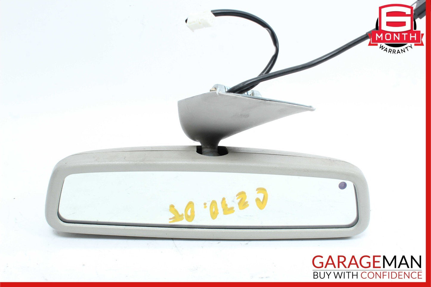 01-09 Mercedes CLK350 C240 C320 CLK320 Interior Rear View Mirror Gray OEM